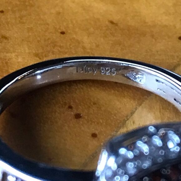 Natural Grandidierite Sterling Silver Ring Size 6 - Picture 5 of 8